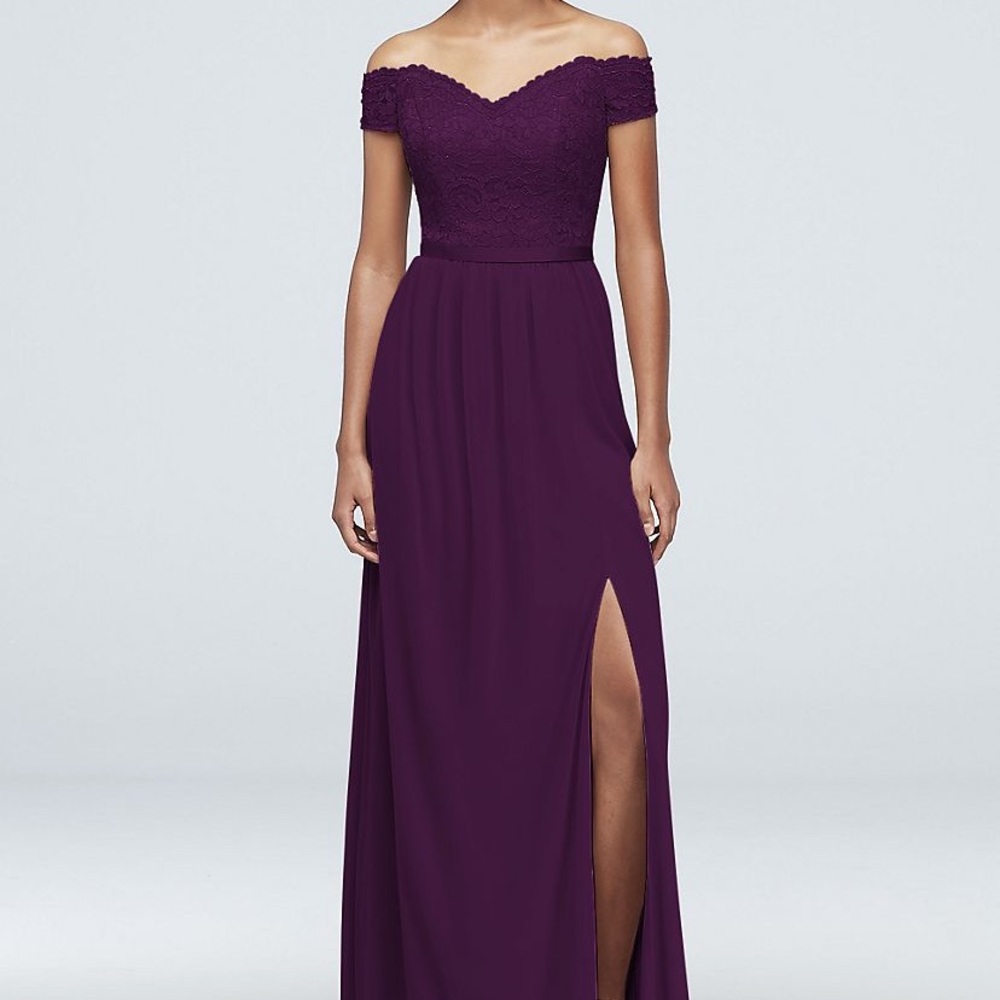 David’s bridal dress.